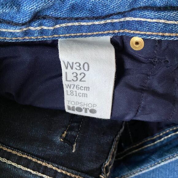 Topshop Moto Jeans Size 30 - Picture 4 of 5